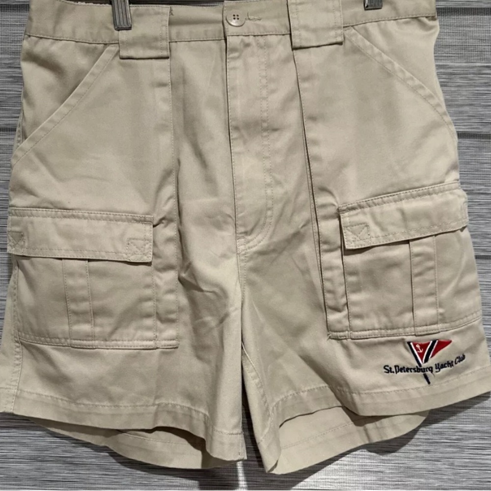 Weekender cargo hiking shorts men's 36  gray comfort waist outdoor Saint Pete